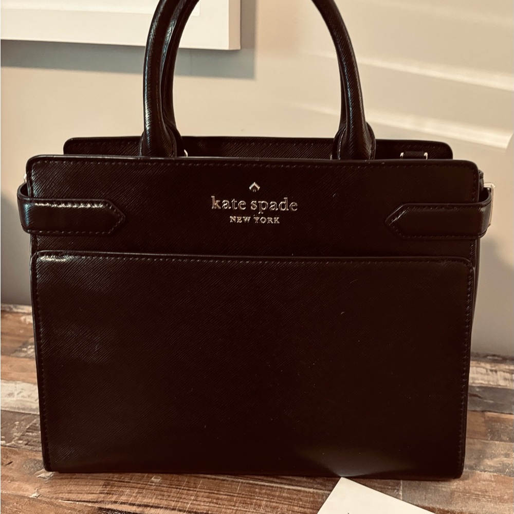 Kate Spade Staci Medium Satchel Black